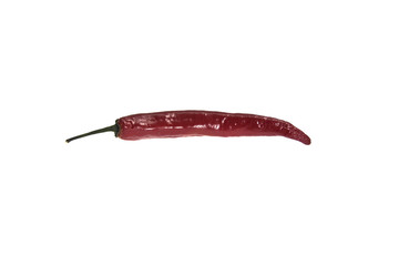 chili pepper isolated on white background
