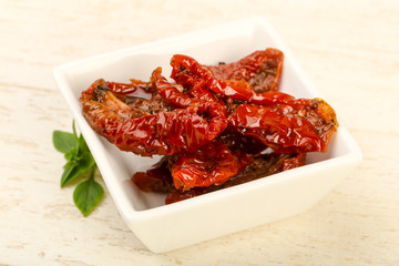 Dried tomato in olive oil