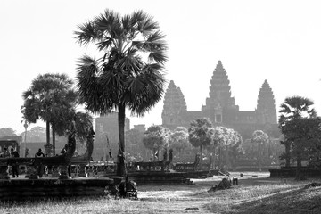 Fototapeta premium Angkor Wat Temple, Siem Reap, Cambodia.