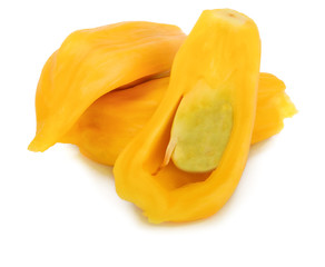 jack fruit isolated on white background