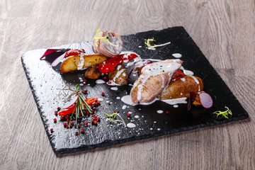 Grilled pork sausage