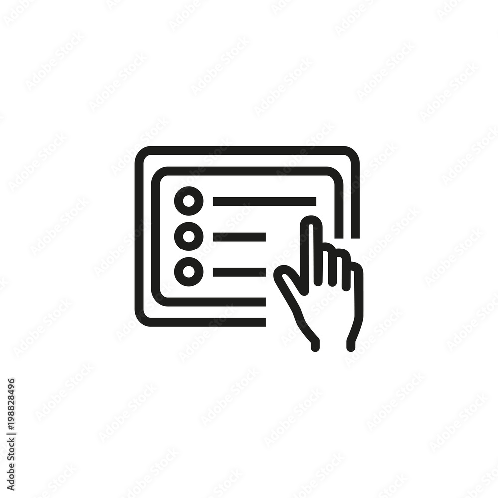 Poster generating document icon
