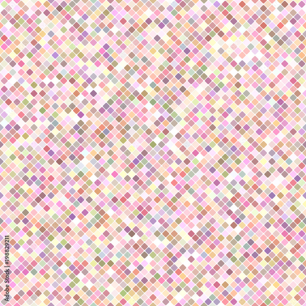 Poster pink abstract seamless diagonal square pattern background design - vector graphic