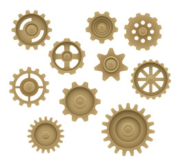 Set of gears