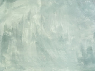 Obraz premium Green concrete wall, old background