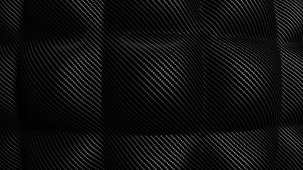 Soft Carbon bakground 3d render illustration