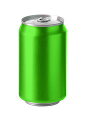 Mulltiple Colored Cans Mockup