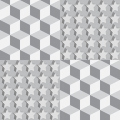 Isometric 3d Vector Background