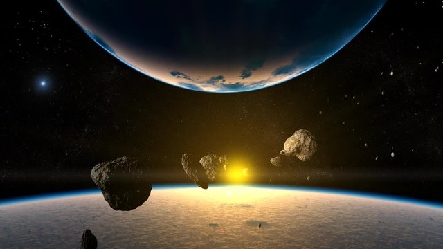 Recreation Alpha Centauri Solar System