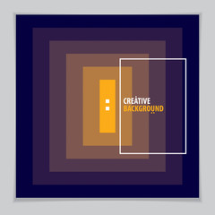 Minimalistic brochure design. Vector geometric abstract background. Design template for flyer, booklet, greeting card, invitation and advertising.