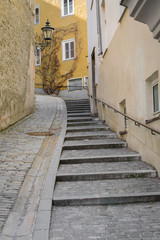 Fototapeta premium Augsburger Altstadtgasse Butzenbergle 