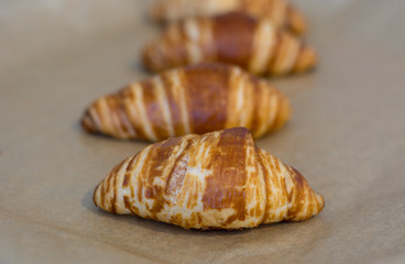 Gebackene Croissant