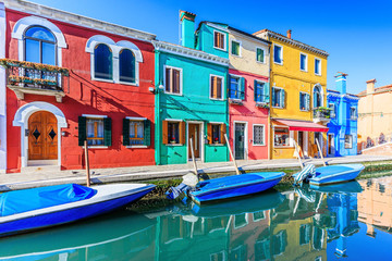 Fototapeta na wymiar Burano, Venice, Italy. 