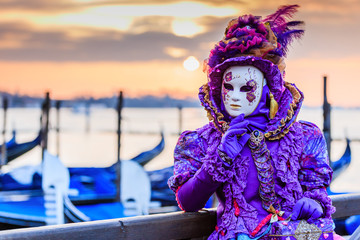 Fototapeta premium Venice, Italy. Carnival of Venice.