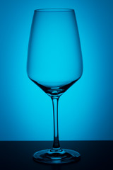 transparent, blue, restaurant, empty, glass, wine, wineglass, clean, bar, crystal, party