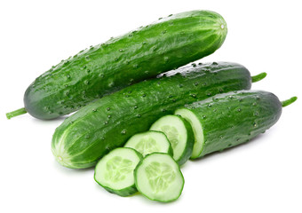Cucumber and slices