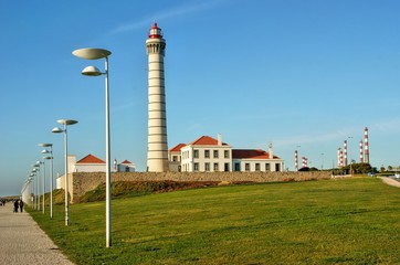 Boa Nova Lighthouse in Matosinhos, Portugal