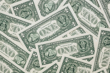 American dollar bills. Money cash background. business commercia