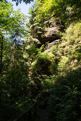 Kammnitzklamm, Böhmen, Tschechien