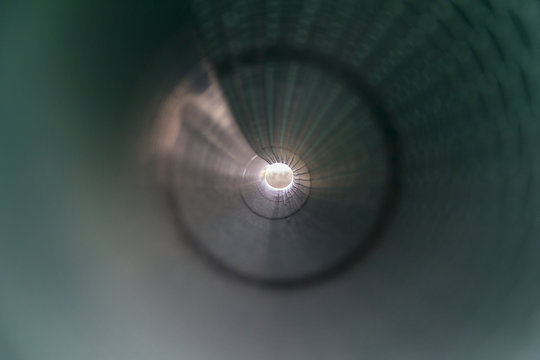 inside pipe