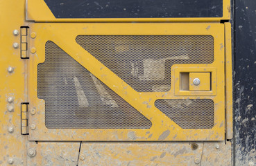 dirty engine cover