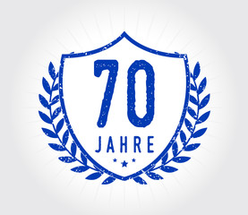 70 Jahre Schild Kranz