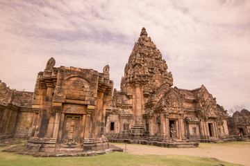 Naklejka premium THAILAND BURIRAM KHMER TEMPLE PHANOM RUNG