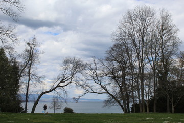 Paseo junto al lago
