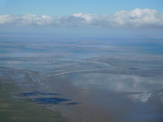 Nordseeküste und Wattenmeer in Schleswig-Holstein, Deutschland