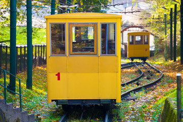Funicular Railway in Kaunas Lithuania