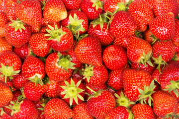 Fresh strawberry background