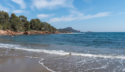 Obraz premium Esterel Massif, French Riviera