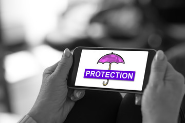 Protection concept on a smartphone