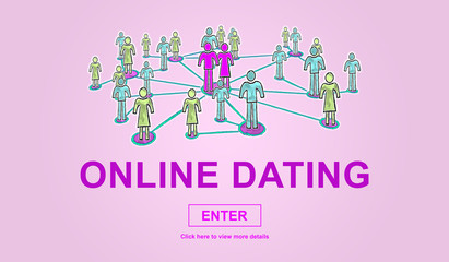 Concept of online dating