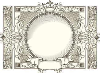 Vintage decorative design