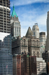 Skyscrapers in Manhattan, New York City