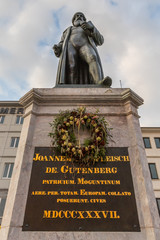 Denkmal von Johannes Gutenberg 