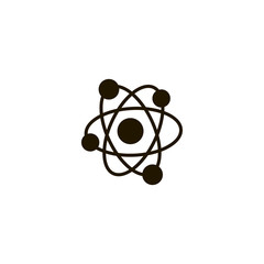 Fototapeta na wymiar atom icon. sign design