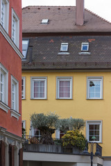 historical city facades