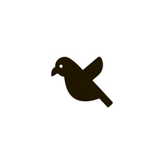 bird icon. sign design