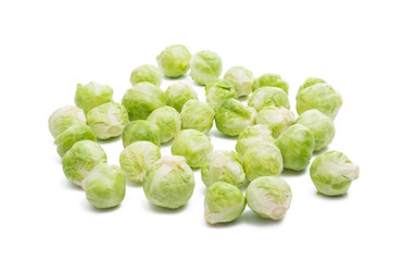 brussels sprouts isolated