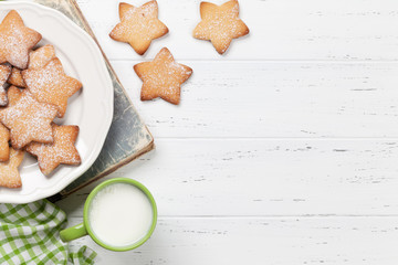 Cookies and milk