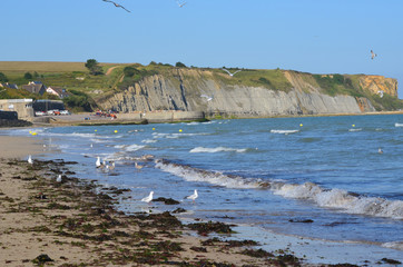 plage d'arromanches les bains