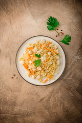 Chicken bulgur pilaf