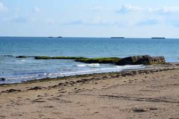 caissons arromanches les bains