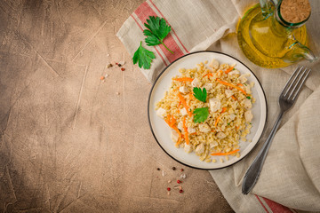 Chicken bulgur pilaf