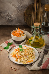 Chicken bulgur pilaf