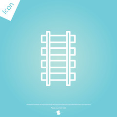 Railway vector icon