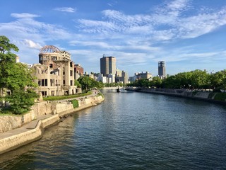 Fototapeta na wymiar Hiroshima Japan Peace Memorial