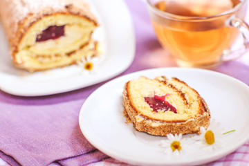 Roll with jelly